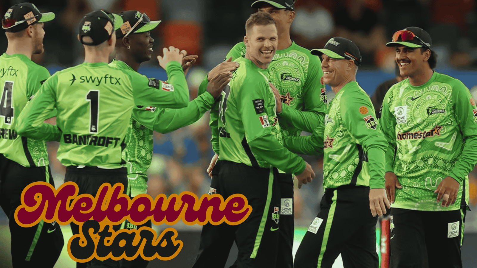 an image of Melbourne Stars vs Sydney Thunder: Epic 14th Match Highlights